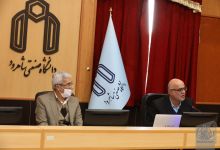 گزارش تصویری جلسه ششم شورای دانشگاه با حضور دکتر غلامحسین رحیمی معاون پژوهش و فناوری وزارت عتف